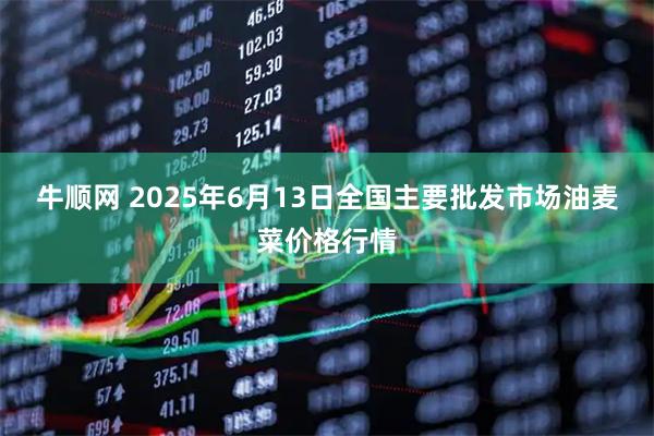 牛顺网 2025年6月13日全国主要批发市场油麦菜价格行情
