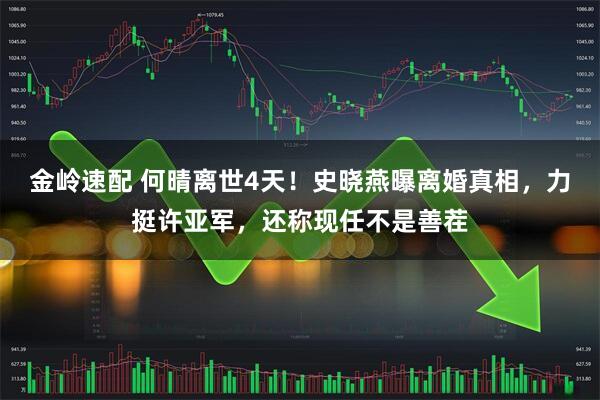 金岭速配 何晴离世4天！史晓燕曝离婚真相，力挺许亚军，还称现任不是善茬